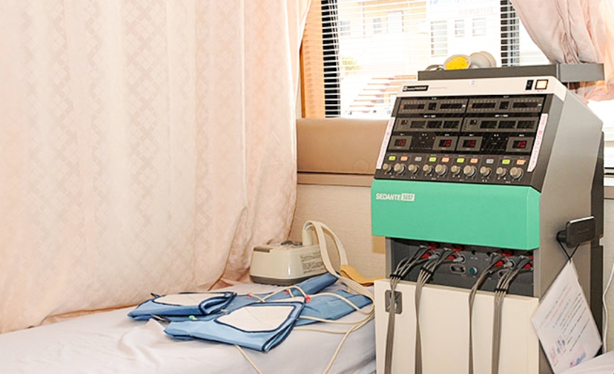 干渉波のリハビリ機器