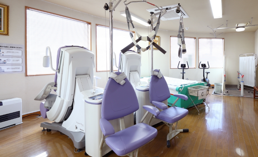 牽引療法のリハビリ機器