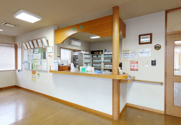 クリニック内観 受付